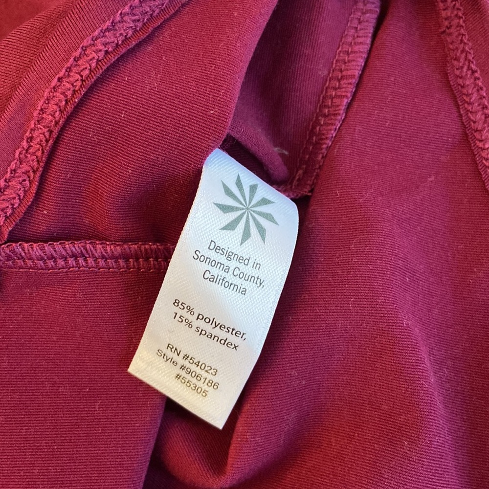 SOLD! ATHLETA “MALIBU” Half Zip Front Running Hiking Top Jacket Size Small - Picture 9 of 16